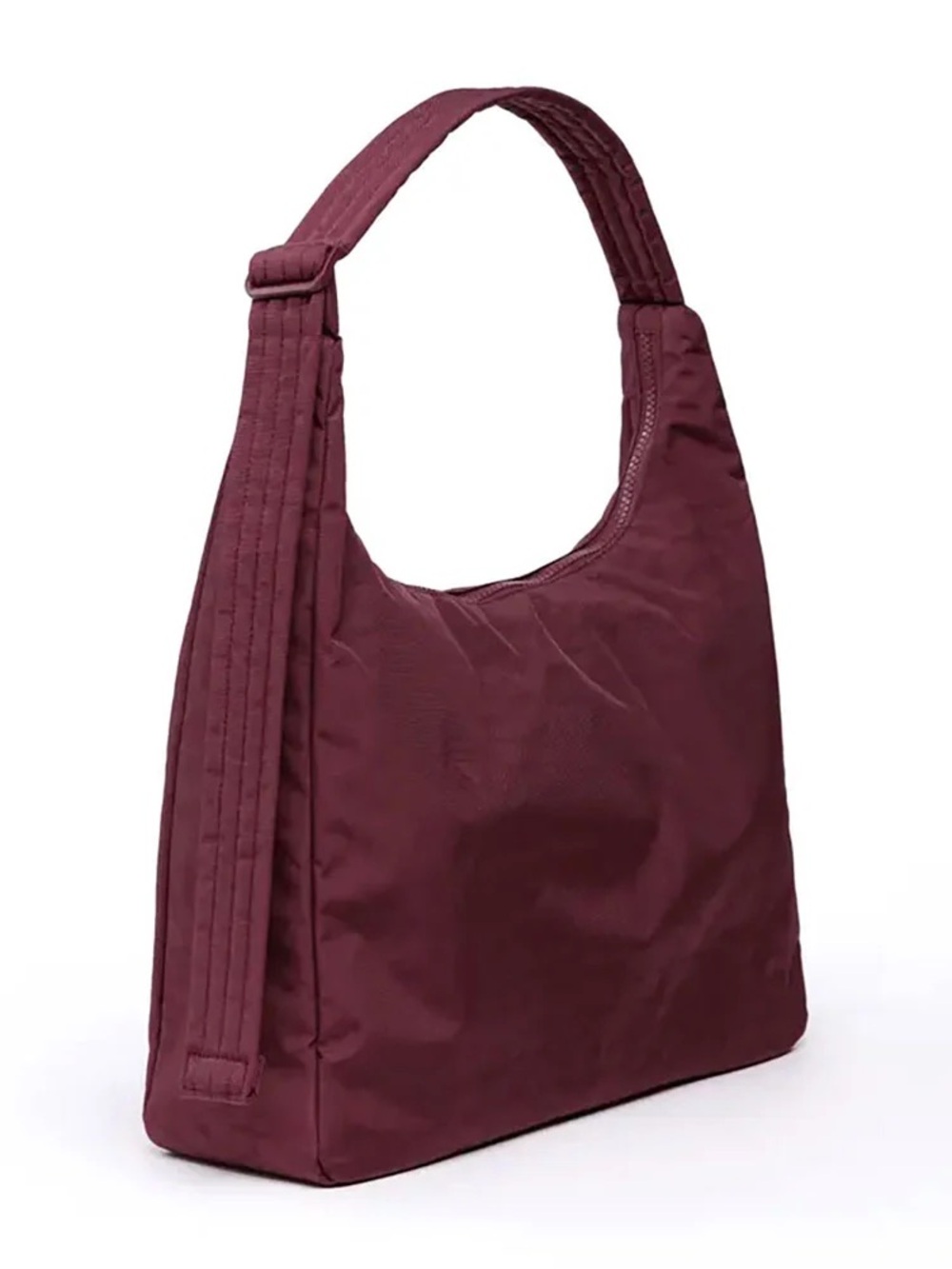 NWT BAGGU Nylon Shoulder Bag Mahogany
